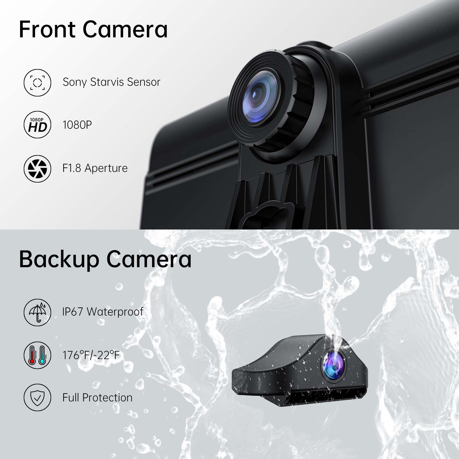 Car Backup Camera WiFi Wireless HD 1080P Rear View Camera IP67 Waterproof  Auto Back Up Car Camera For IOS Android Phones - AliExpress